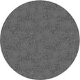 thumbnail image 1 of Ahgly Company Indoor Round Patterned Gray Area Rugs, 3' Round, 1 of 6