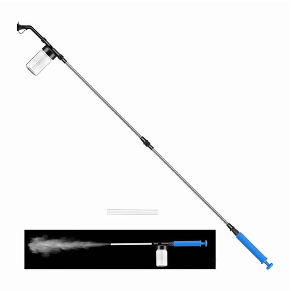 Diatomaceous Earth Duster, Adjustable Length Powder Sprayer, Garden Powder Applicator Dispenser,Indoor and Outdoor 500ml