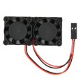 thumbnail image 2 of FLAMEEN Ventilateur de Refroidissement pour Raspberry Pi 4B Module Double Dissipateur Thermique + Colle Thermique 1200MHz 5V, Ventilateur de Refroidissement pour Raspberry Pi 4B, Ventilateur de Refroidissement 1200MHz, 2 of 8
