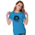 thumbnail image 3 of Whale Compass Free Spirit Animal Womens Fitted Plus Size Graphic Tee Brisco Brands 2X, 3 of 5