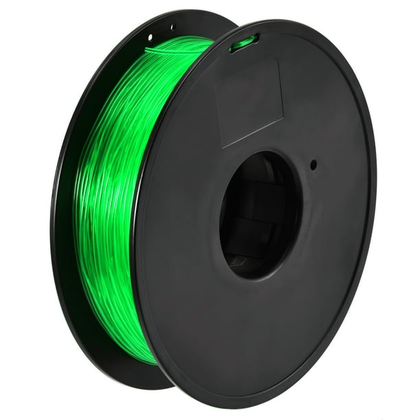 Filamento de impresora 3D Uxcell 1.75mm Filamentos TPU Precisión Dimensional +/- 0.05mm Verde