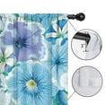 thumbnail image 4 of Blackout Kids Curtains,Pioneer Flower Floral Print Pattern Childrens Insulated Curtains Set Of 2,Bedroom Essentials,Toddler Room Decor 52"x84", 4 of 5