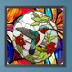 thumbnail image 1 of Pintura de diamante 5D DIY Taladro redondo completo Vidrieras Flor Pájaro Decoración (B6946) Hugtrwg Para estrenar, 1 of 9