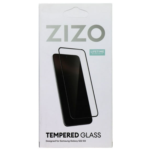ZIZO Samsung Galaxy S22 Tempered Glass with Anti Scratch Screen Protector in Black