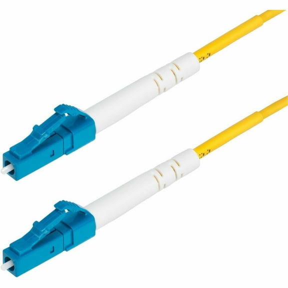 StarTech.com 5m [16.4ft] LC to LC [UPC] OS2 Single Mode Simplex Fiber Optic Cable, 9/125µm, 40G/100G, LSZH Fiber Patch Cord (spsmlclc-os2-5m)