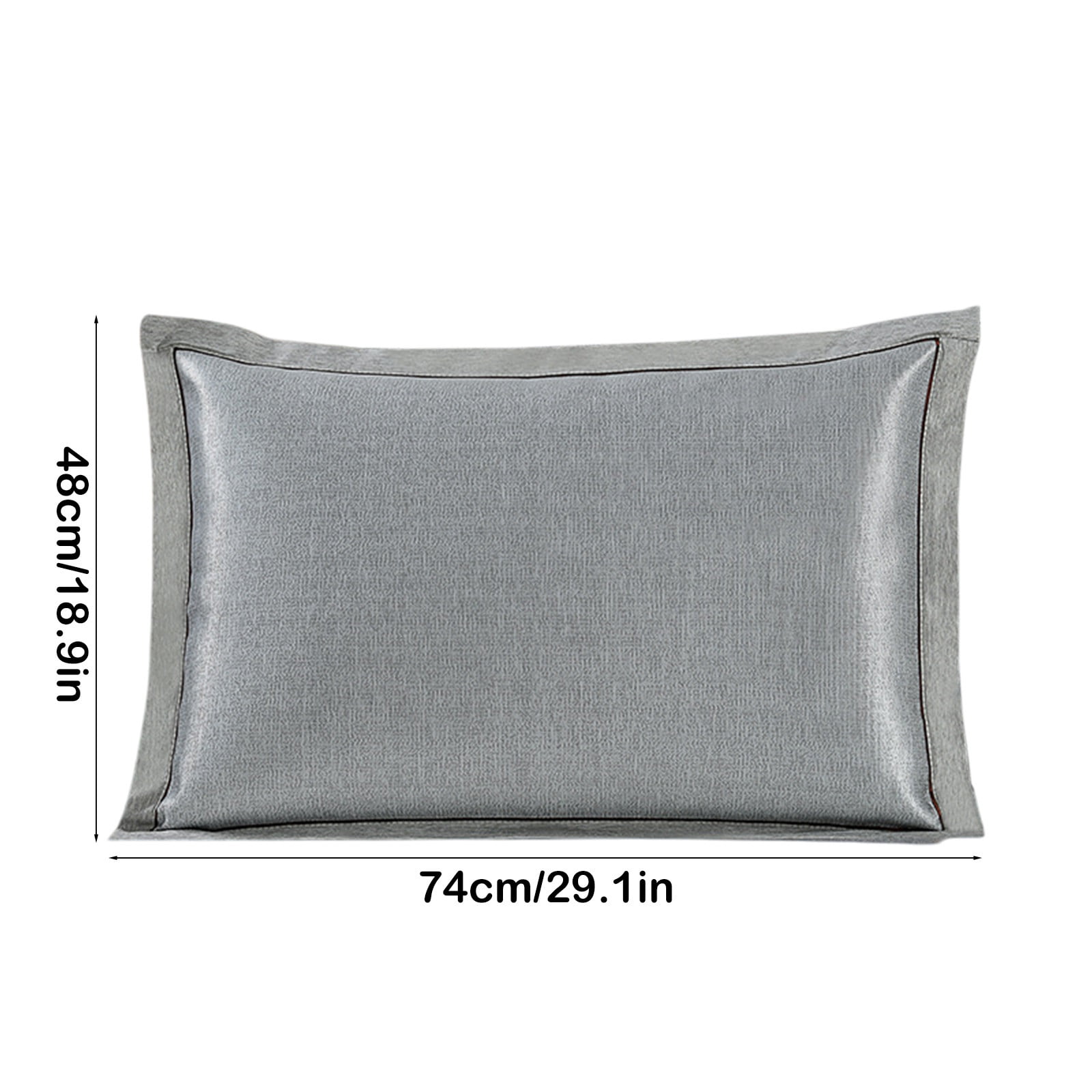 Specollect Clearance 5Pcs Ice Silk Pillowcase for Summer - Queen Size Cooling Pillow Cover, Breathable & Moisture-Wicking for Hot Sleepers - Machine Washable, Ultra Soft & Fade Resistant