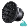 thumbnail image 1 of Difusor de cabello universal, accesorio para secador de cabello con difusor, ajustable para secador de impacto con boquilla, 1,4 - 2,6 pulgadas para peinado de cabello rizado u ondulado, 1 of 1