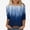 Blue Tops for Women _j, variant on Women's Summer Clothes Spring Tops Y2K Tops Dressy Casual 3/4 Sleeve Tunic Tops for Lady Loose Fit Flowy Flora Print Fashion 2024 Round Neck Blouse Vintage Blue T Shirts XL