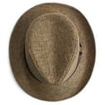 thumbnail image 6 of Beach Classic Trilby Short Brim Fedora Hat Band Cuban Cap Summer Men Women L/XL, 6 of 6