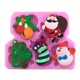 thumbnail image 1 of Herramienta de Hornada de Torta de Fondant de Silicona Macarena Navidad molde para hacer pasteles de fondant, 1 of 6