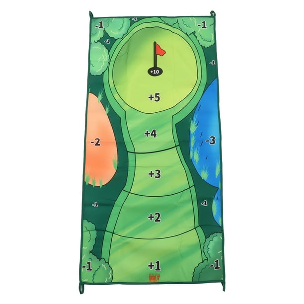 Stick Chipping Game,Chipping Game Mat Interactive Stick Chipping Game Set Indoor Chipping Game