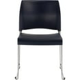 thumbnail image 5 of NPS 8800 Series 30.75" Modern Cafetorium Plastic Stack Chair in Navy, 5 of 5
