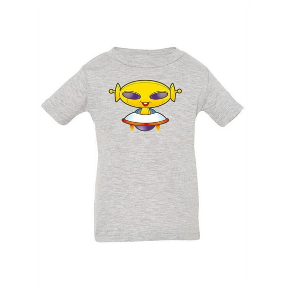 Alien On A Ship T-Shirt Infant -Image by Shutterstock,  6 Months