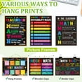 thumbnail image 4 of shiyou-Math Posters Teacher Classroom Must Haves Teacher Posters Decorations for High and Middle School Supplies Math Talk Bulletin Board Set Mathematics Sings, 4 of 4