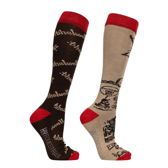 Thelwell Bamboo Boot Socks (Pack of 2)