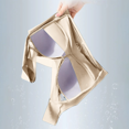 thumbnail image 6 of 3pc Womens Bras Comfortable V Mesh Full Coverage Bralette Supportive No Underwire Tshirt Everyday Bra, 6 of 7