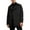 Black, variant on Mens Trench Coat Slim Fit Double Breasted Long Jacket Solid Color Notched Lapel Windproof Coat