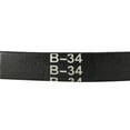 thumbnail image 4 of Uxcell 34.02" Drive V Belts Inner Girth Industrial Transmission Belt Rubber Black 1 pcs, 4 of 5