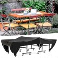 thumbnail image 3 of Housse de Table de Ping-Pong, Housse de Protection de Table de Tennis de Table Imperméable et Résistante à l'Usure, Noire, 3 of 5
