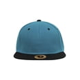 thumbnail image 2 of TopHeadwear Polyester Deux Tons Snapback - Turquoise/noir, 2 of 2