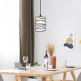 thumbnail image 1 of Lámpara de techo Salvador E27 Base Pantalla de vidrio Escalera moderna Lámpara Colgante Luces colgantes LED para Loft Hoteles Tiendas Dormitorio Vestíbul Sombra blanca lechosa Colgante de luz, 1 of 10