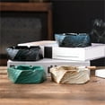 thumbnail image 6 of Qeeadeea small Cigar Ashtrays For Men, Outside Ashtrays For Cigarettes For Patio, Ceramic Cool Ashtrays Ceramic Indoor Decorations-gray-12.5x12.5x4.5cm, 6 of 6