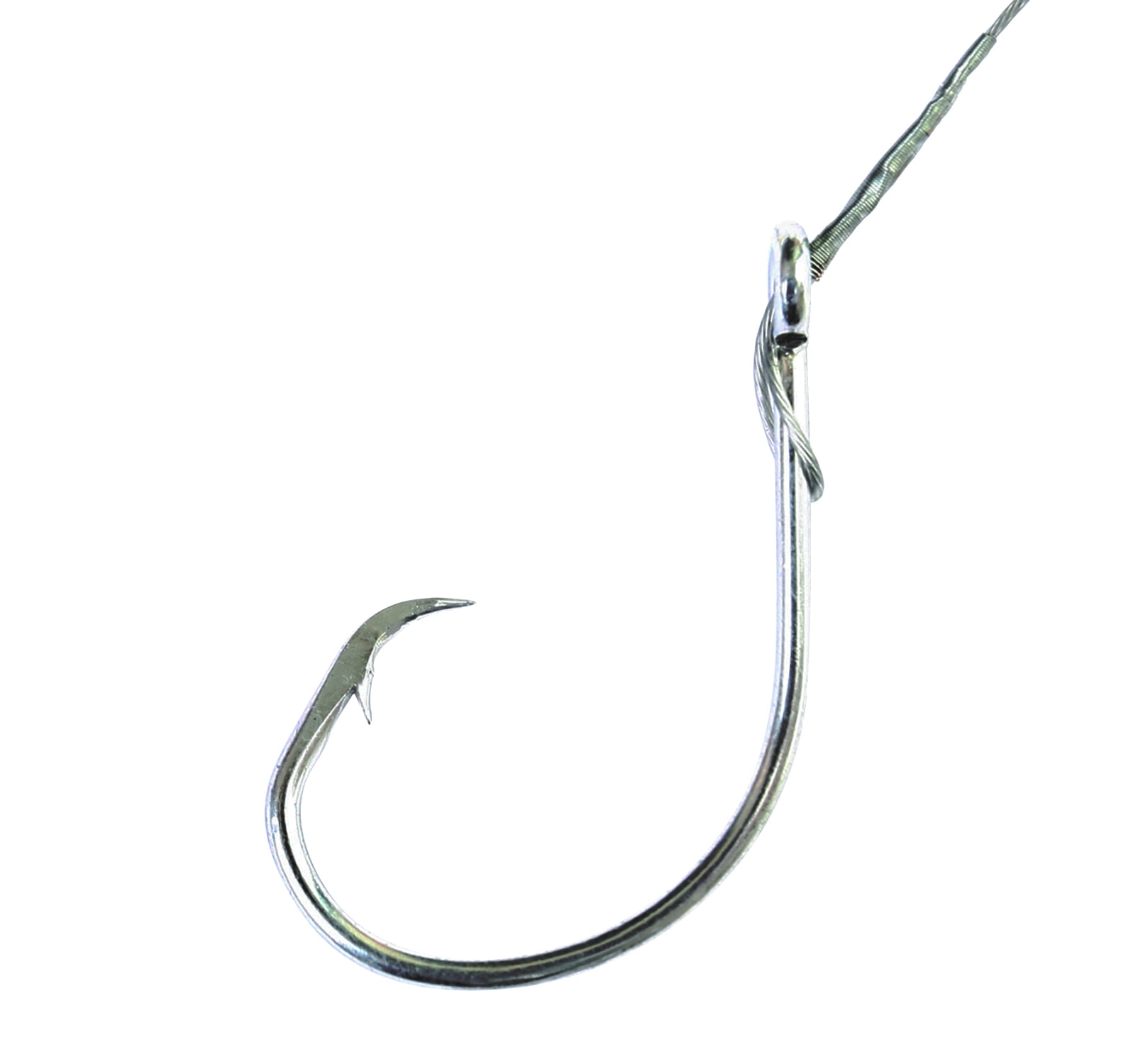 Eagle Claw 497NWH-1/0 Nylawire Circle Hook, Sea Guard, size 1/0 hook