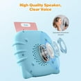 thumbnail image 7 of WXLCISI Bilingual Flash Cards for Toddlers, Spanish & English Learning Toy, Montessori Speech Therapy Set with 510 Words, Ages 1-3 - Light Blue,11X9X4cm, 7 of 7