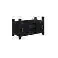 thumbnail image 3 of Yves Rubbed Charcoal Wood Counter Height Dining Table with Storage, 3 of 11