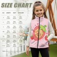 thumbnail image 7 of Garronmavis Capybara Zippered Vest Stand Collar Strawberry Girls Vest Size 2T Comfortable Winter Lightweight Sleeveless Fleece Jacket with Pocket Stylish Fall Outfits Fashion Clothing, 7 of 7