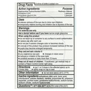 Rohto Optic Glow Whitening & Lubricant Eye Drops, Brightens & Hydrates, 0.4 fl oz