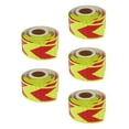 thumbnail image 6 of Masteelf 5 Rolls  Reflective Safety Tape Arrow Caution Outdoor Security Tape For Vehicles Trailers Boats Signs 5m High Visibility Warning Tape, 6 of 8
