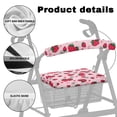 thumbnail image 5 of HELLHERO Rooster Sunflower Seat & Backrest Cover Set Back Rest Covers Washable for Seniors Men Women Stretchable Material Easy to Clean for Non-Slip Cover for Elder, 5 of 7