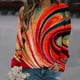 thumbnail image 4 of Sudadera con capucha con pintura al óleo para mujer, sudadera con capucha de moda Y2k, ropa de cuello redondo, jerséis de lujo, sudaderas con capucha de arcoíris, abrigos para niña, primavera, 4 of 4