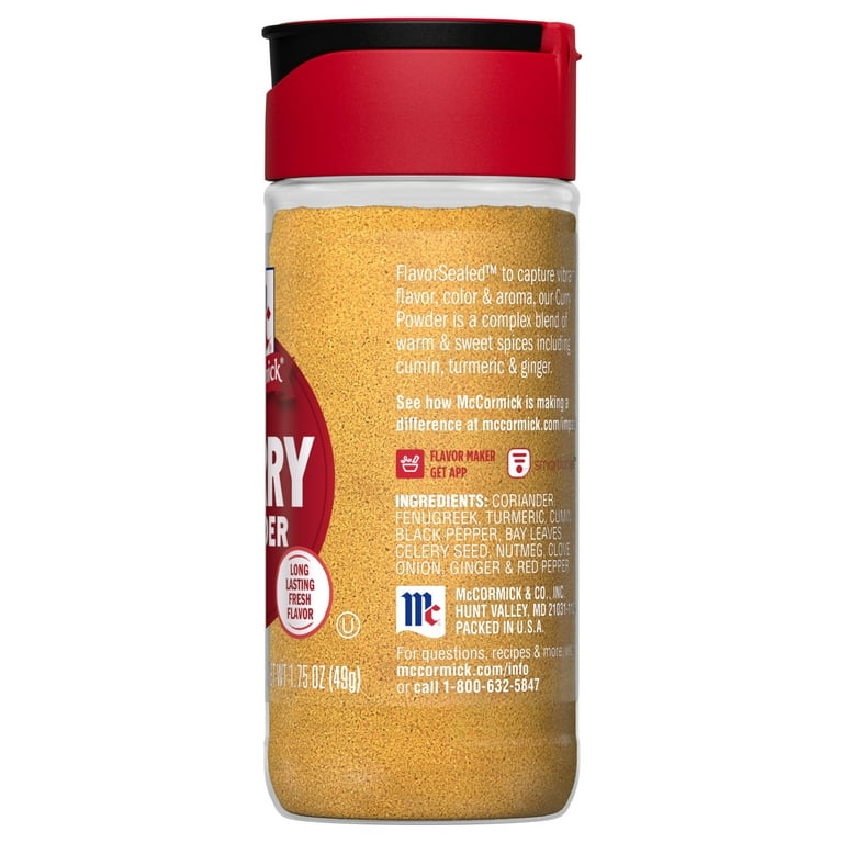 McCormick Kosher Curry Powder oz Bottle with 11 Herbs Spices