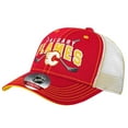 thumbnail image 2 of Youth Calgary Flames Lockup Meshback Adjustable Hat - Size Youth, 2 of 5