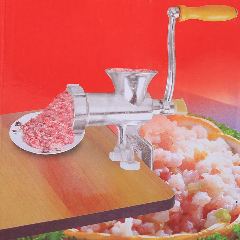 TOPINCN Kitchen Meat Grinder, Meat Grinder, Aluminium Alloy Hand