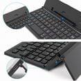 thumbnail image 4 of Mini Foldable Bluetooth Keyboard For iOS Windows Android Portable tablets, mobile phones, wireless Bluetooth keyboards, 4 of 5