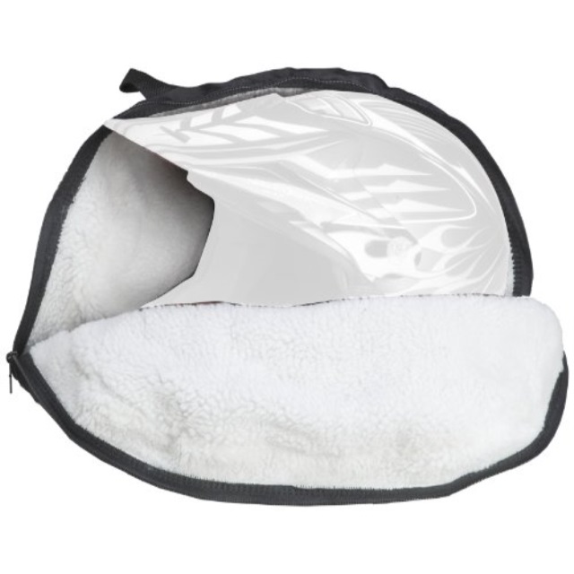 Dowco Guardian 5900100 Water Resistant Helmet Protection Bag Fleece Lined, Black, One Size