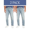thumbnail image 2 of Men's 2-Pack Flex Stretch Slim Straight Jeans with 5 Pocket (Sizes, 30-42), 2 of 7