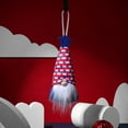 thumbnail image 5 of 4th of July Patriotic Gnome Plush Elf Decorations Handmade Gnomes Plush American Stars and Stripes Scandinavian Tomte - Fourth of July Veterans Day Gift, Independence Day Table Ornament, 5 of 5