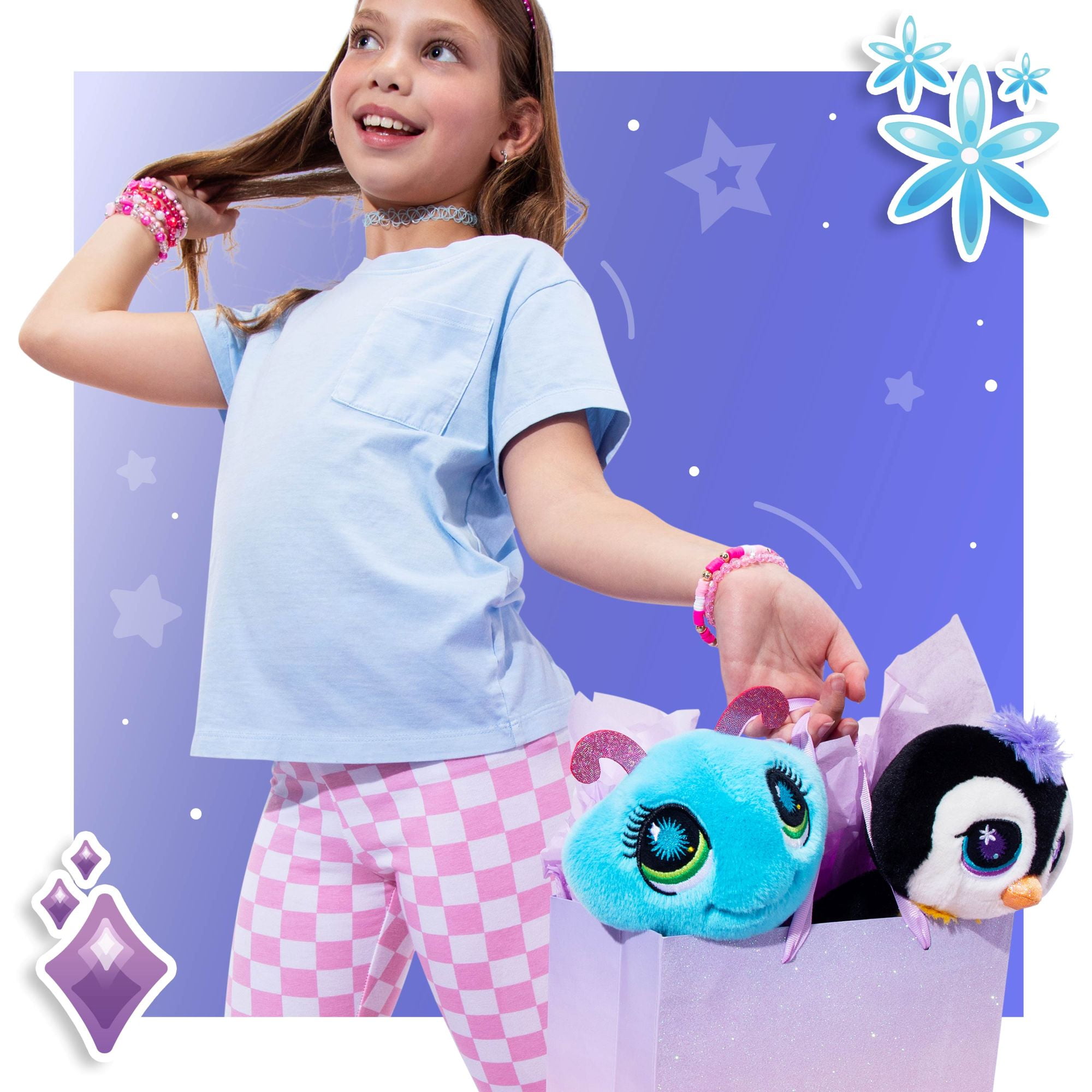 PELUCHE À CÂLIN 15 CM LITTLEST PET SHOP - PINGOUIN