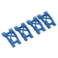 thumbnail image 3 of RC Front Rear Swing Arms, Improve Performance Aluminum Suspension Arms Set Refined Appearance Pressure  RC Accessories High Strength  for 1/18 RC Car Blue, 3 of 8