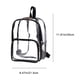 thumbnail image 3 of RKSTN Transparent packets Transparent Large Capacity New Shoulders Student Backpack Pvc Transparent Backpack Wind, 3 of 6