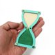 thumbnail image 5 of Niños pequeños Tablero ocupado Reloj de arena Juguete Habilidades motoras finas Preescolar Educación temprana verde perfke Junta de niños ocupados, 5 of 9