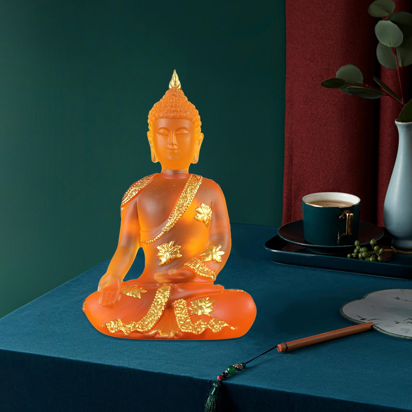 Buy Buddha Statue for Home Decor,Thai Shakyamuni Sitting Statue Resin