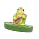 thumbnail image 5 of Estatua de rana de jardín de resina, escultura de animal coleccionable, figura decorativa de rana Tocando la guitarra, 5 of 9