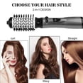 thumbnail image 4 of Yiliangx 3 In 1 Hot Air Styler And Rotating Hair Dryer Multifunction Electric Hair Styler Comb,(Grey), 4 of 12
