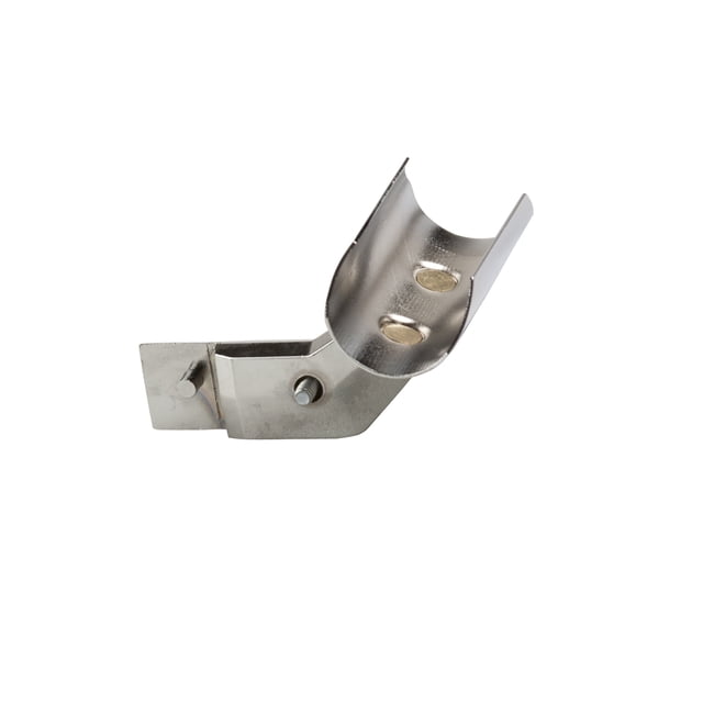 Econoco Snap-on Center Spring Clamp Socket for 1" & 1-1/16" Round Tubing - Chrome Finish,Pack Size - 100