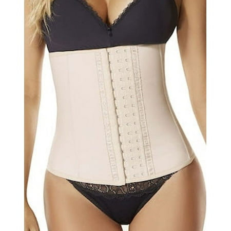 Faja Colombiana Body Shaper Underwear Girdle-Bodysuit tops for women A high compression and Support 3-hook rows waist cincher